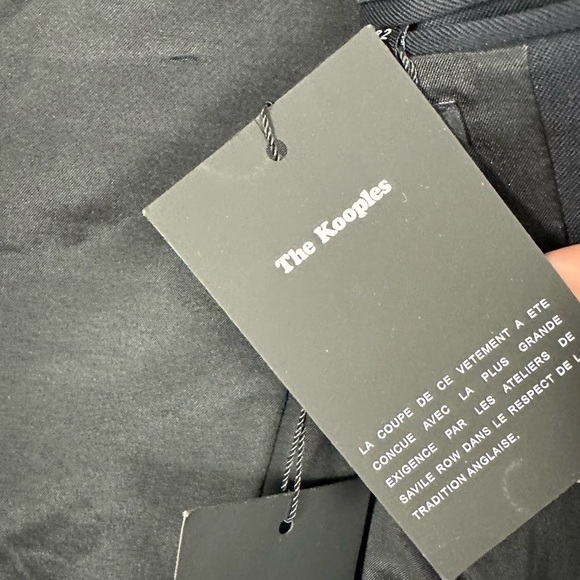 The Kooples Stretch Tuxedo Blazer Jacket - Picture 10 of 11